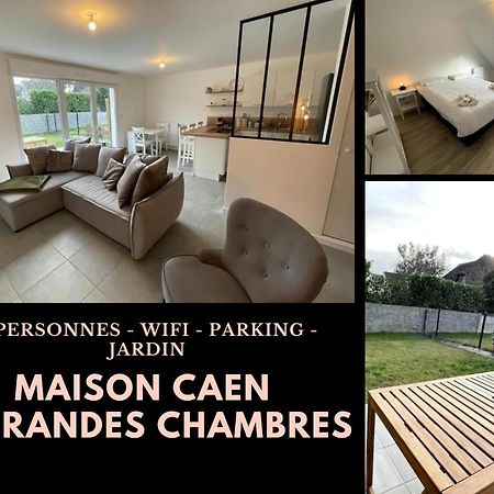 Freesia, Maison Neuve Avec Jardin Et Garage Caen Ngoại thất bức ảnh